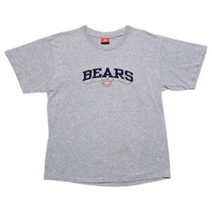 Authentic Vintage NFL Chicago Bears Embroidered 3D Logo Shirt Mens L